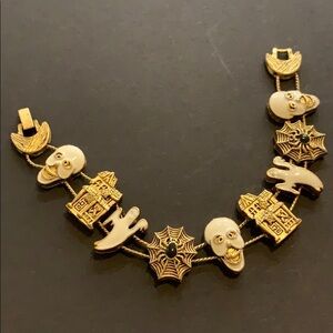 Halloween themed charm bracelet